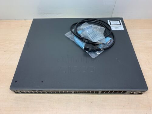 CISCO Catalyst WS-C2960X-48FPS-L 48-Port POE Gigabit Switch - Picture 2 of 3