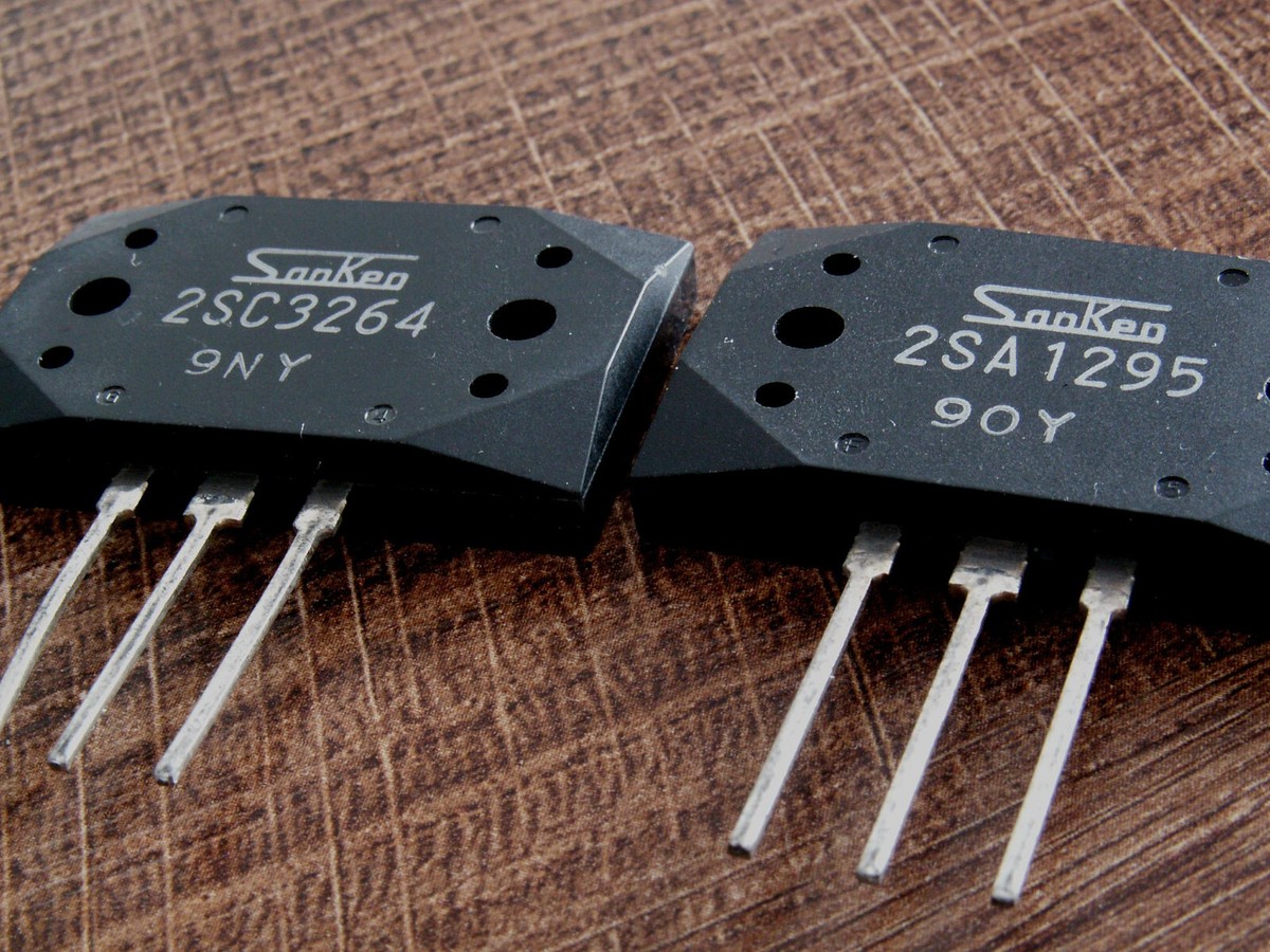 2SA1265N ほかTR各種 2SA1492 & 2SC3856 Original SANKEN Transistor, One Pair.
