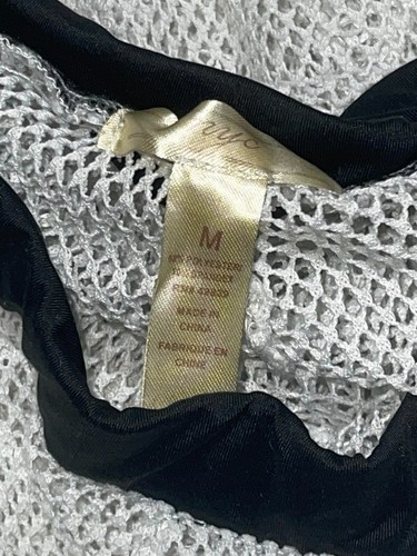 Pantalones acampanados de malla blanca medianos Mary Q de Nueva York - Imagen 3 de 4