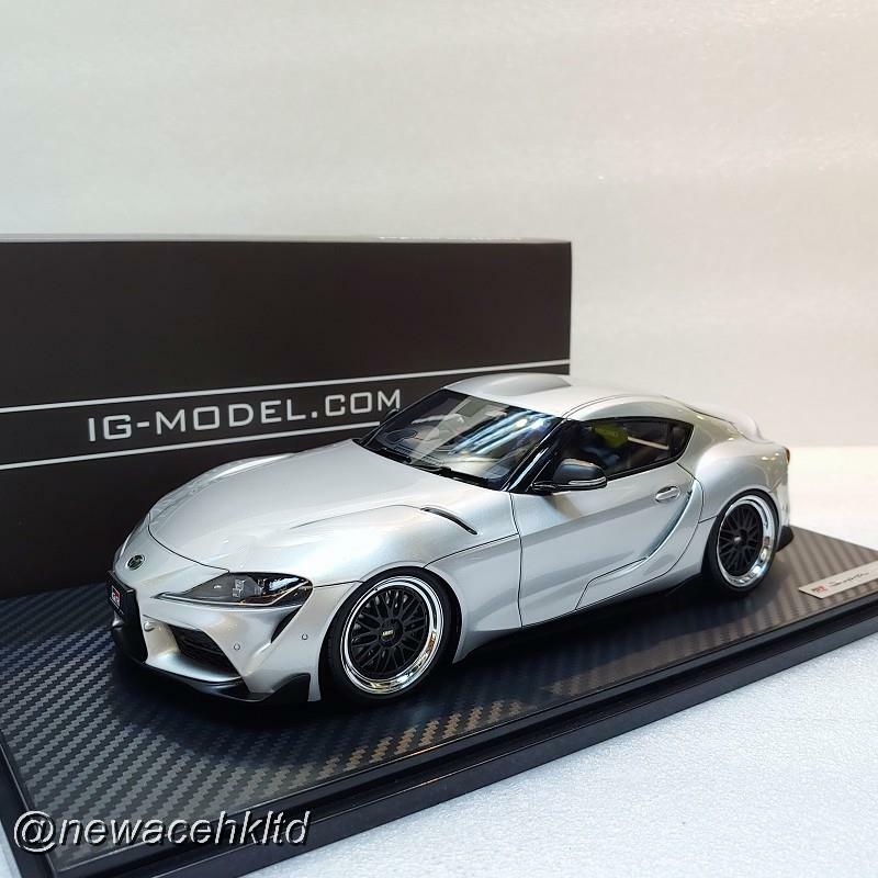 Toyota GR Supra RZ (A90) Silver Metallic Ignition Model 1/18 #IG1887