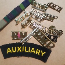  Military Titles or Pins Misc for collection