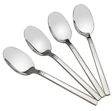 Dinner Spoon 12-Piece Stainless Steel Spoons 7.79-Inch Tableware Set