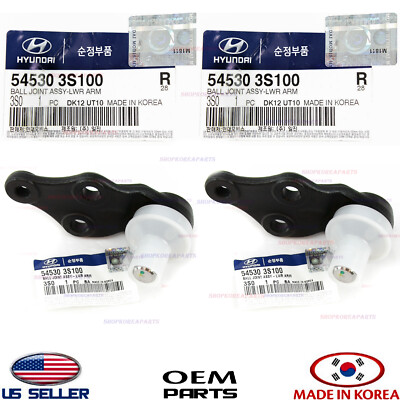 BALL JOINT FRONT LOWER ARM GENUINE OPTIMA SONATA AZERA SANTA FE 11-18 545303S100