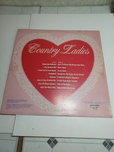 COUNTRY LADIES DOLLY PARTIN LINDA RONDSTADT CRYSTAL GALE VINYL LP RECORD ALBUM - Picture 6 of 6