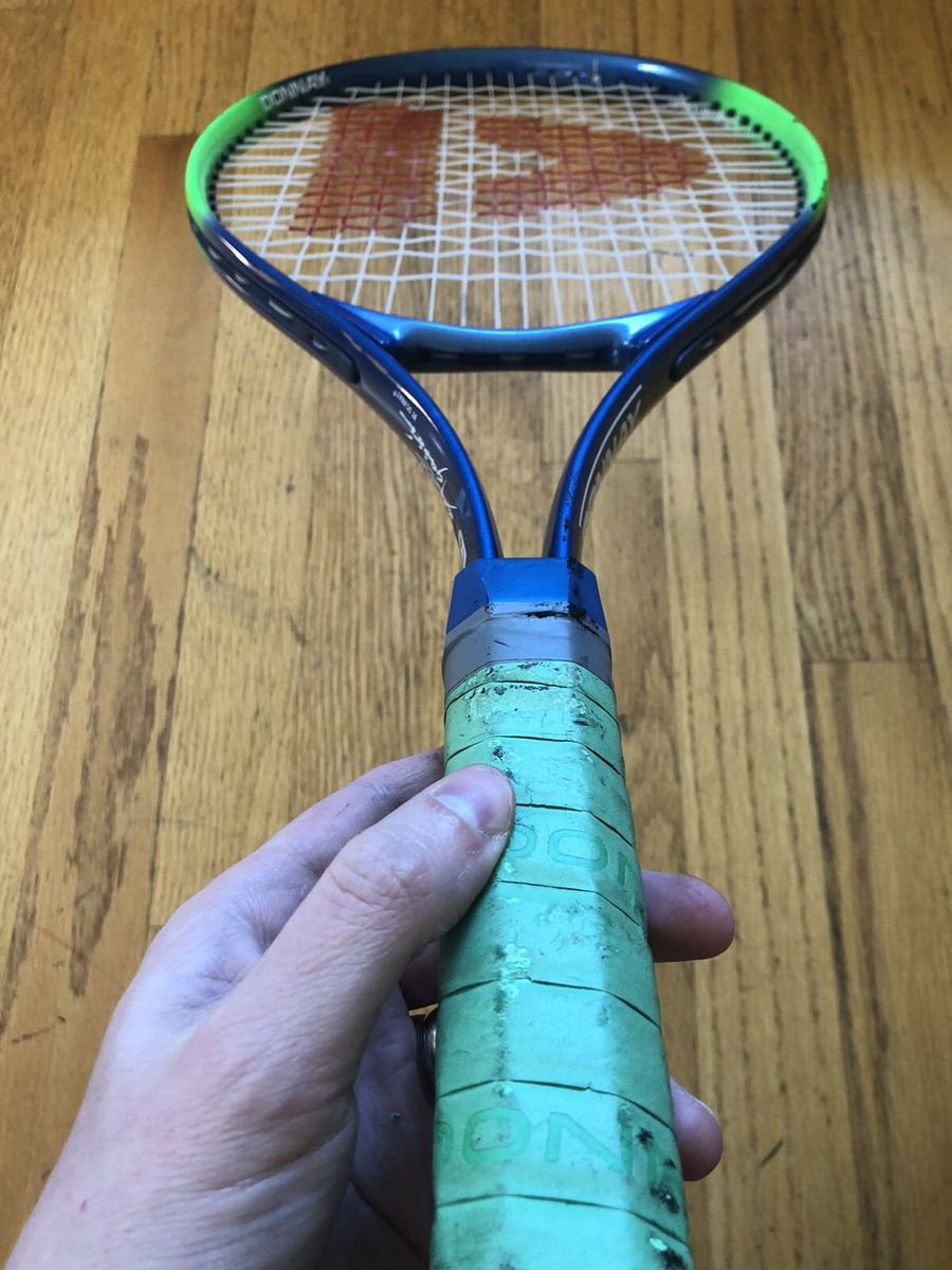 Rare raquette tennis vintage Donnay Agassi Pro avec housse d'origine
