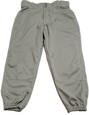 Franklin Gray Moisture Wick Stretch Baseball Softball Pants Size Youth XL NWOT
