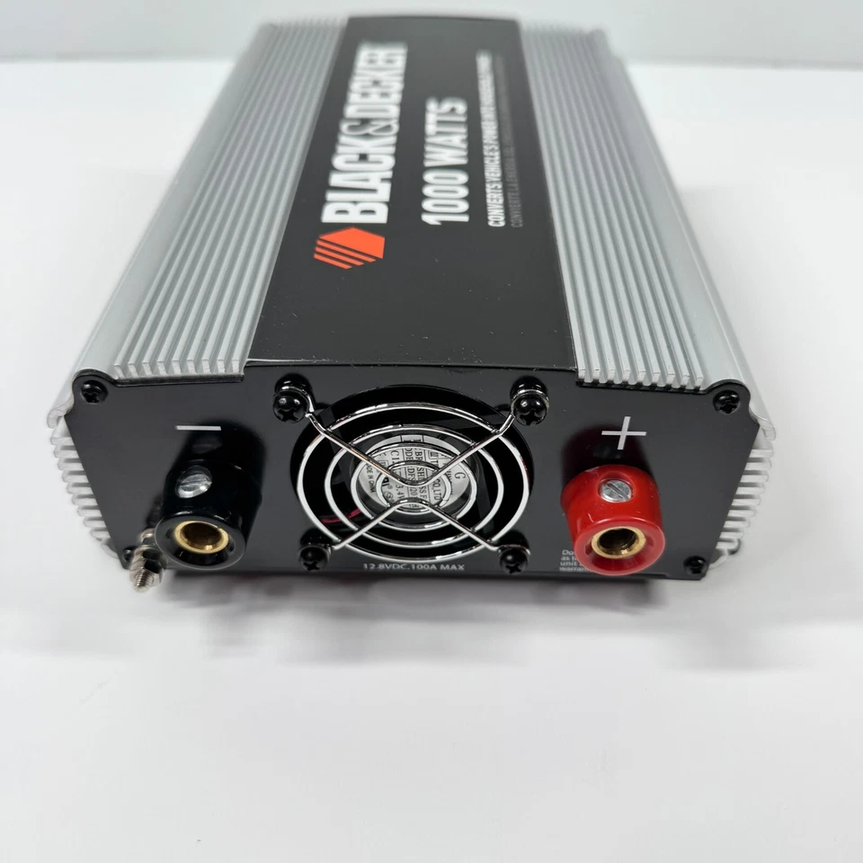 Black & Decker 1000w Power Converter VEC049DCB NEW!  w/ Cables - Image 4 of 4