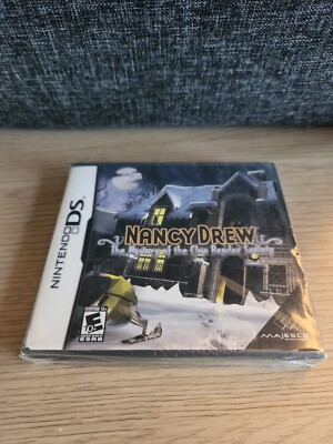 NANCY DREW: THE MYSTERY OF THE CLUE BENDER SOCIETY Nintendo DS, 2008 New Sealed!