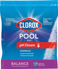 Swimming Pool Ph Down, Lowers Ph, Protects against Eye and Skin Irritation, 5LB