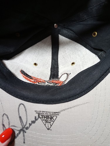 Baltimore Orioles Adj. Snapback Baseball Cap Autographed John “Boog” Powell Vtg - Picture 11 of 13