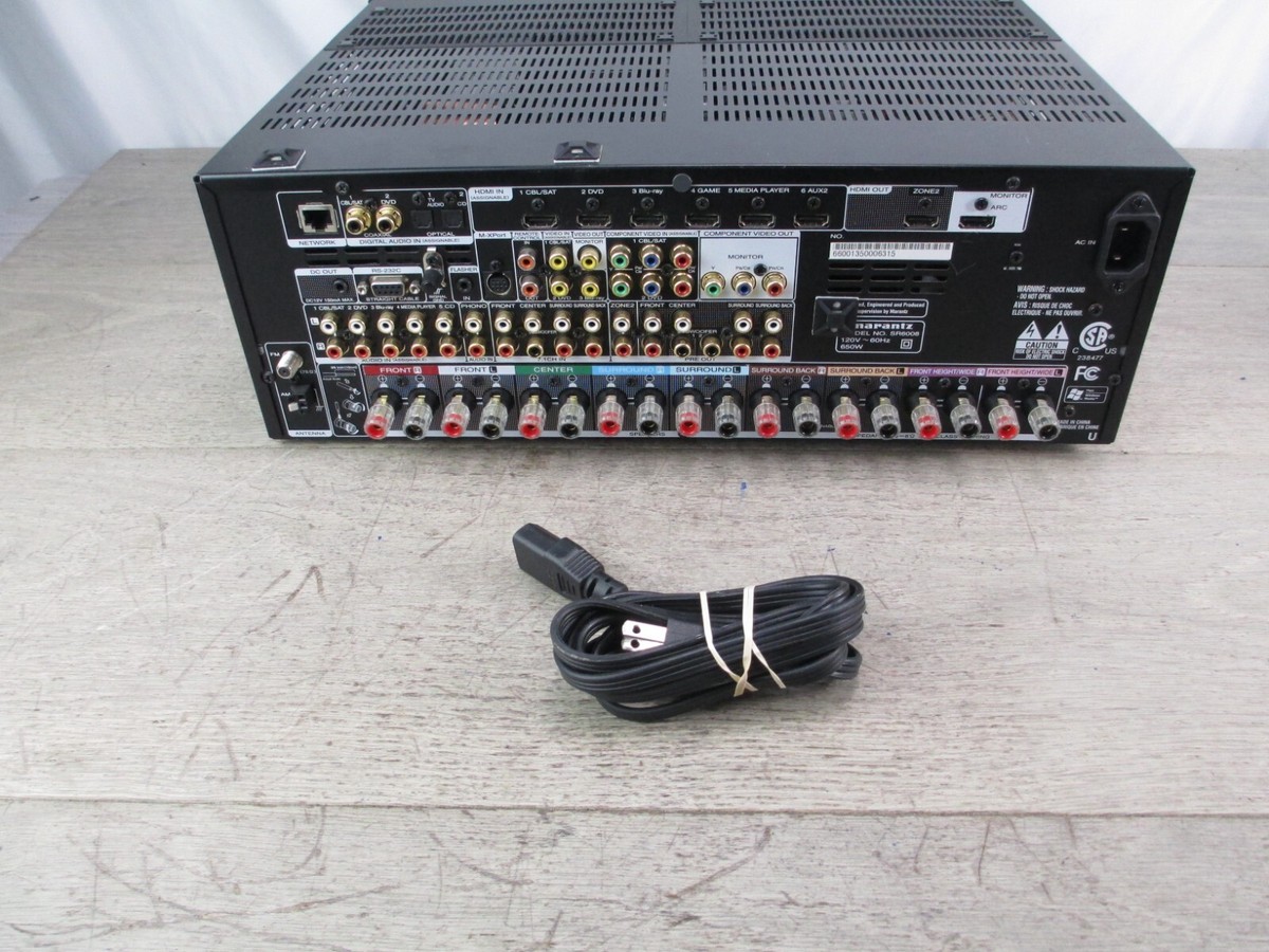 Marantz AV 7.2-Channel Surround Home Theater Receiver SR6008