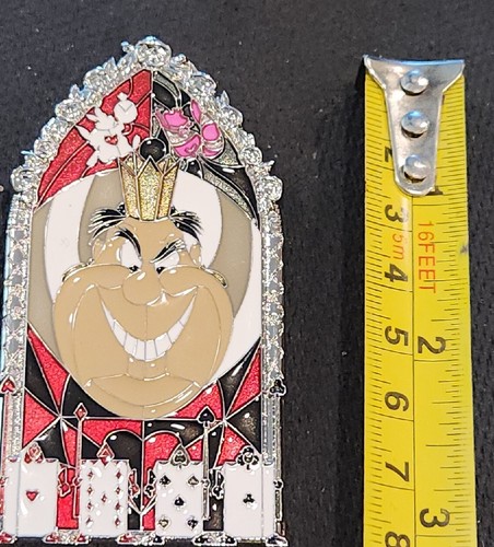 Disney Pin 00040 QUEEN OF HEARTS ALICE WINDOW PP Preproduction Sample Proof LE 3 - Picture 4 of 7