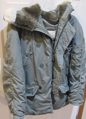 Men's Extreme Cold Weather Parka Military Type N-3B Size Medium