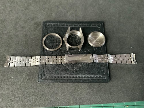 Auténtico bisel acanalado Rolex 69174 18WK, estuche SS, estuche posterior y pulsera de jubileo - Imagen 5 de 10