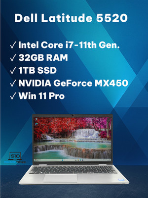 Dell Latitude 5520 i7-1185G7 32GB RAM 1TB SSD 15,6 Zoll FullHD GeForce MX450 #K2