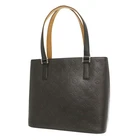 Louis Vuitton Stockton M55112 Black Leather Gold Hardware #SN1551