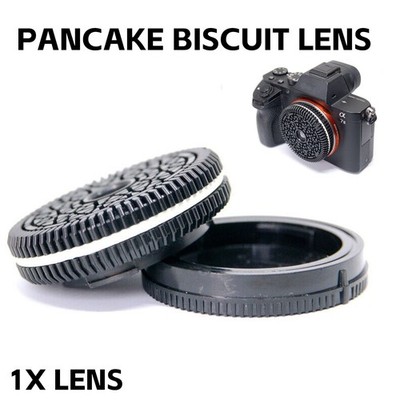 1x Fokus Free Pancake Objektiv für Sony E Mount Spiegellose Kamera Biscuit Lenqd