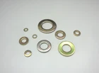 Washers Yellow Zinc Plated M4 - M20 Small Diameter DIN 125 Many Sizes