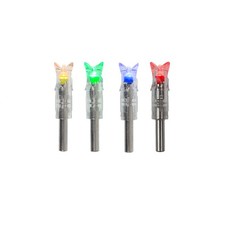 X-BOW FMA Leuchtnocke f&uuml;r Bolzen - 3er Pack Rot Gelb Gr&uuml;n Blau Zubeh&ouml;r Armbrust