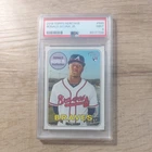 113363944 Ronald Acuna Jr. 2018 Topps Heritage 580 RC Rookie PSA 9