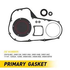 For 1999-06 Electra Glide Harley 34901-94C Primary Clutch Cover Gasket Seal Kit
