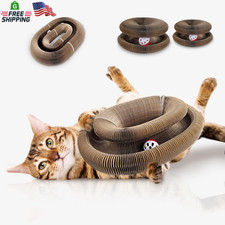 2Pcs Kitty Curls Cat Toys - Magic Organ Cat Scratching Board for Indoor Cats, Fo