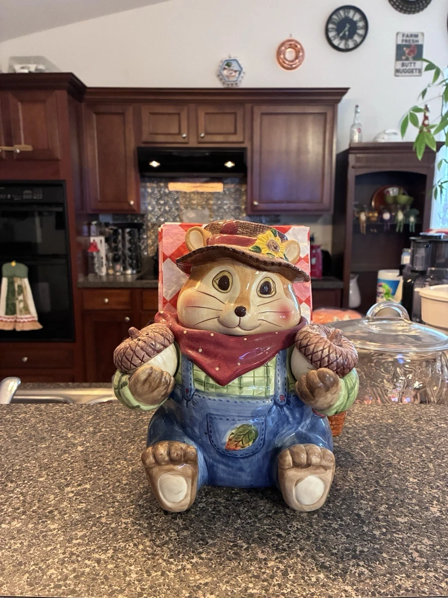 アメリカ製　クッキージャー　ヴィンテージ ウサギ　レトロ　ビスクマジック　USA Vintage Animal Cookie Jar | eBay