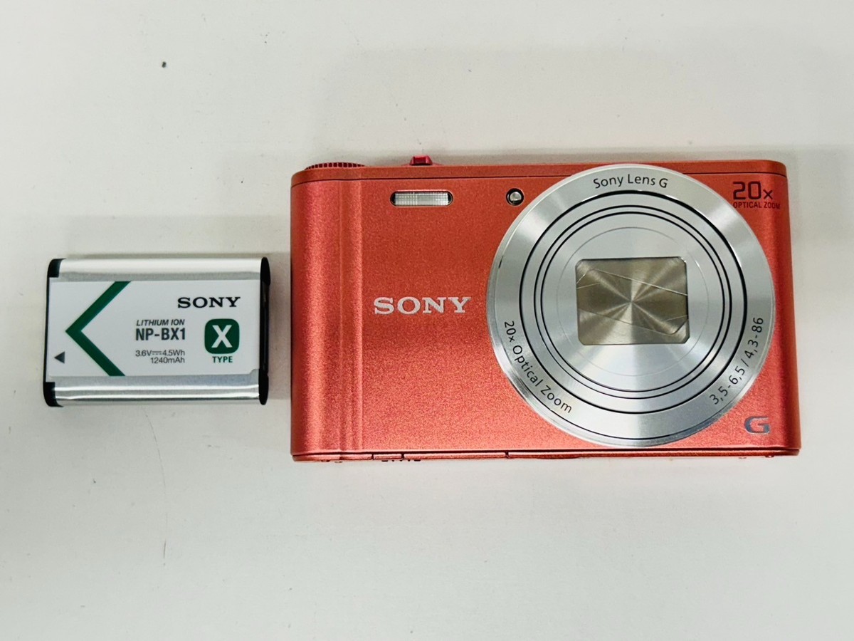 Sony Cyber-shot DSC-WX350 Pink 18.2 MP Compact Digital