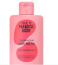 Isle Of Paradise Body Confidently Clear Body Polish 7.77 Oz  *New*