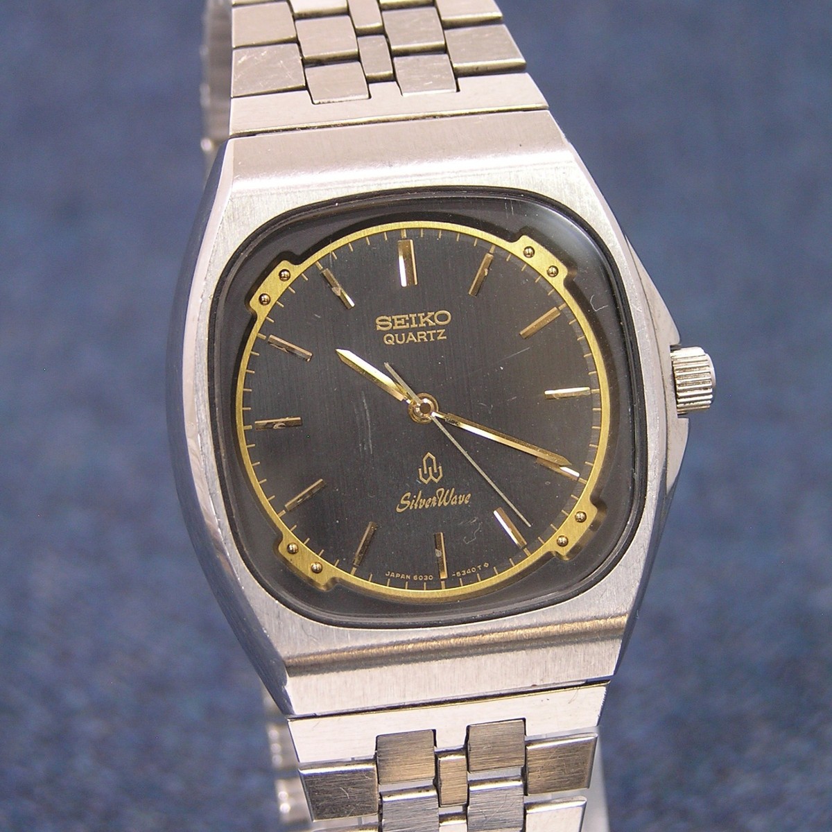Rare!] Vintage 80s SEIKO SILVERWAVE 6030-5280 Japan Exclusive