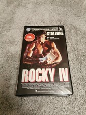 Vhs Rocky 4 ERSTAUFLAGE GROßBOX Warner Sylvester Stallone  