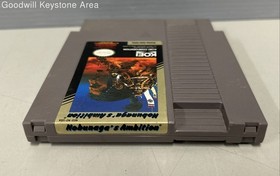 (F) Nintendo NES - Nobunaga's Ambition Game Cartridge