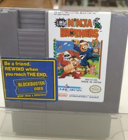 Nintendo LITTLE NINJA BROTHERS NES SOFTWARE