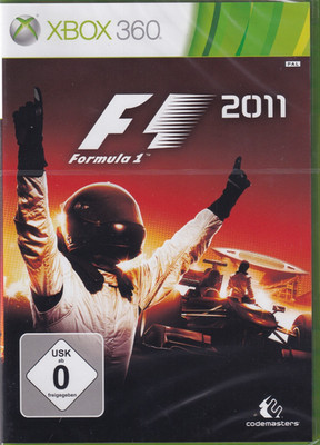 Xbox 360 F1 Formula 1 Rennspiel Codemasters 2011 USK 0 NEU OVP Microsoft #T522