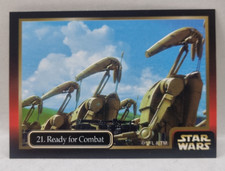 1999 Ikon Australia  STAR WARS Episode 1  Trading Cards  #21  Ready for Combat