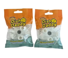 Scrub Daddy Dish Daddy Dishwand Adapter- Attaches Smile Face Sponge to Wand 2pac