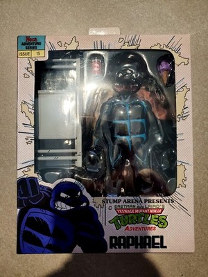 NECA Teenage Mutant Ninja Turtles Adventures Raphael  Stump Wrestling Arena