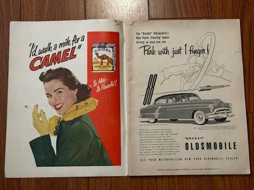1952 World Series Program VTG Baseball Brooklyn Dodgers vs NY Yankees Unscored - Picture 3 of 16
