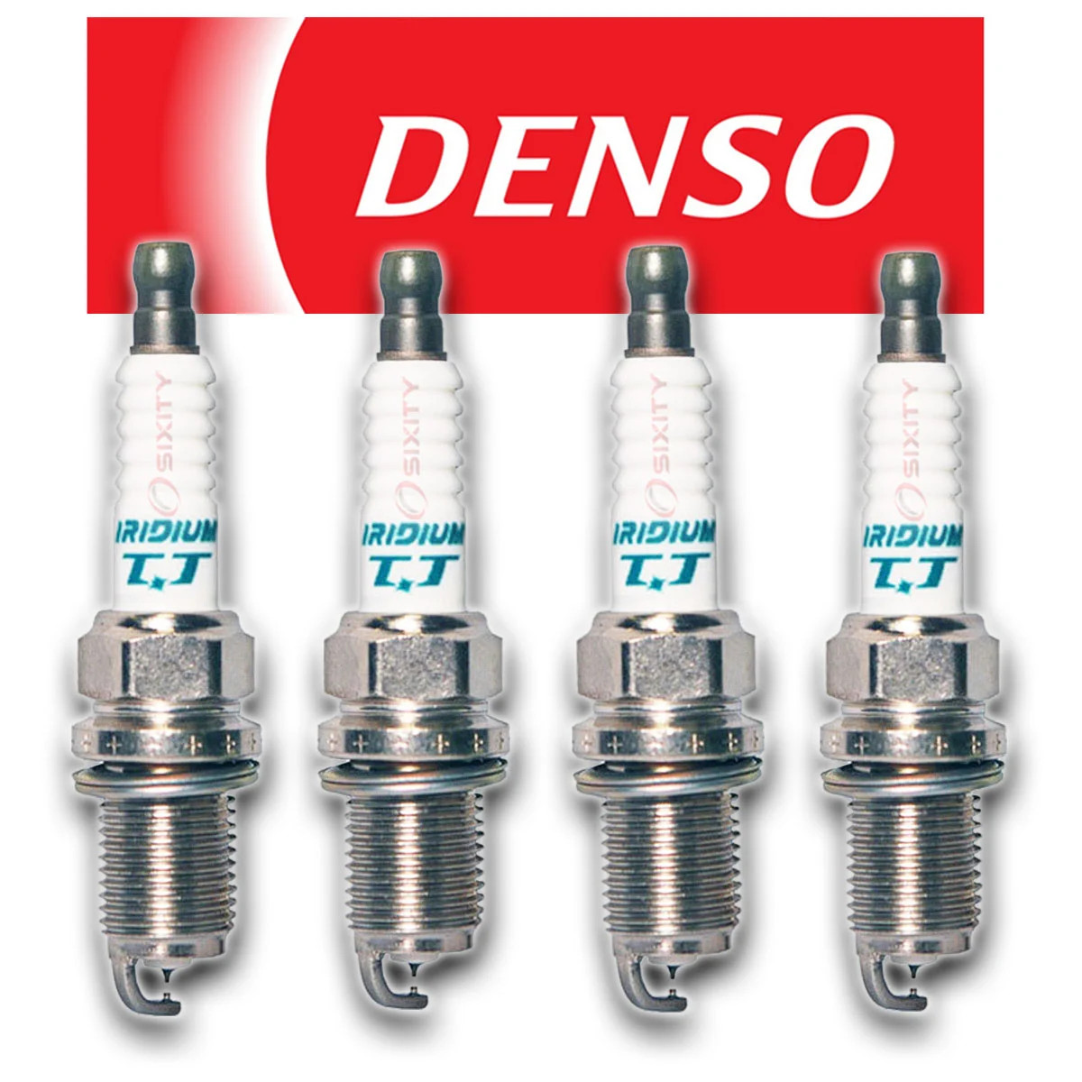 Denso Iridium TT Spark Plugs IK20TT 4702 Set of 4 Twin Tip