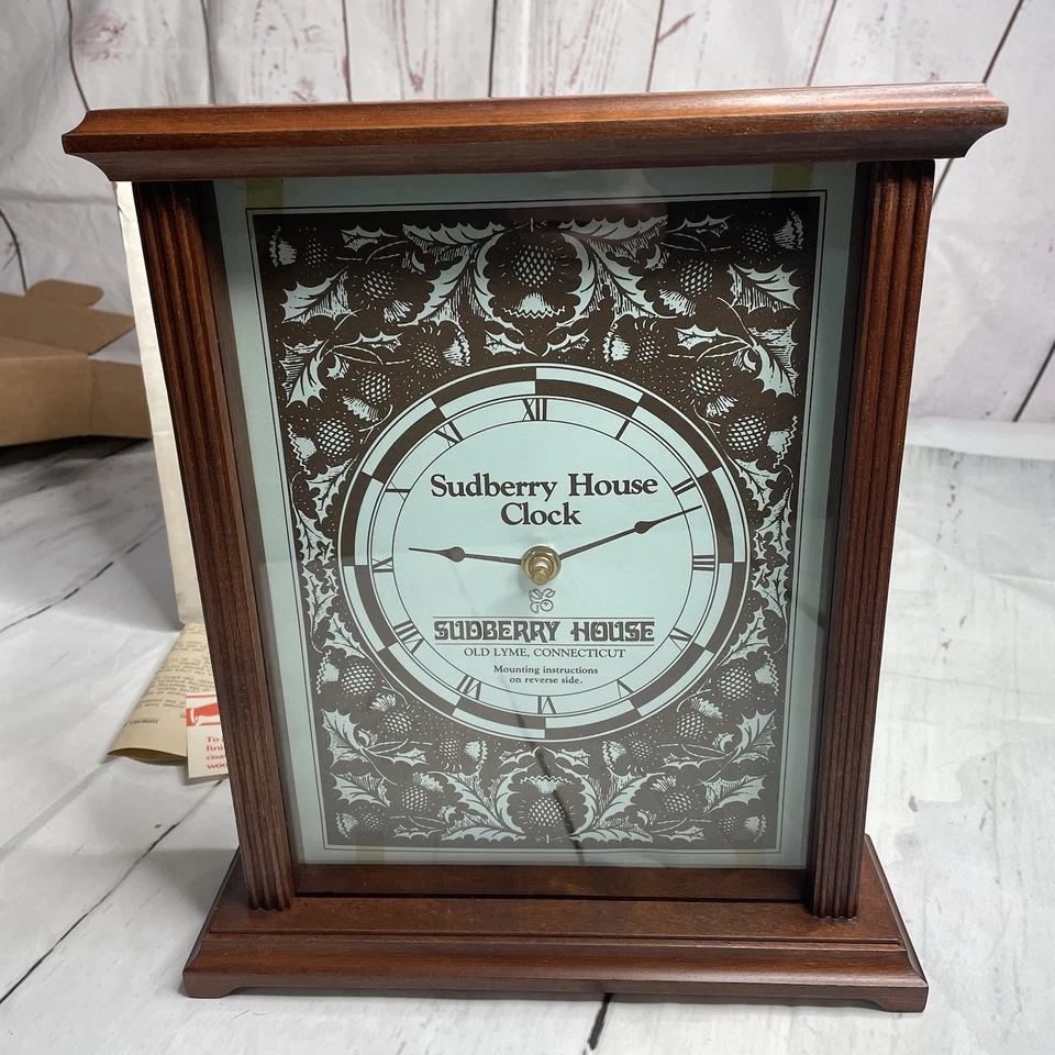 RELOJ Sudberry House grande exhibición agujas 12x14 nueva caja original Foto 3 de 4