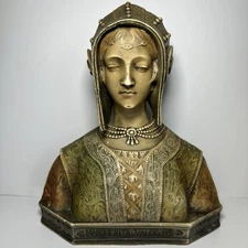 Queen Margherita De Valois Bust Sculpture Numbered 991