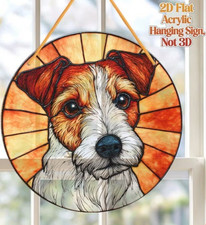 Jack Russell Terrier Dog Lover Art Suncatcher GIFT Birthday Christmas Present