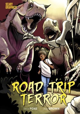 Road Trip Terror (Scary Graphics), Foxe, Brown 9781398234857 Free Shipping+-