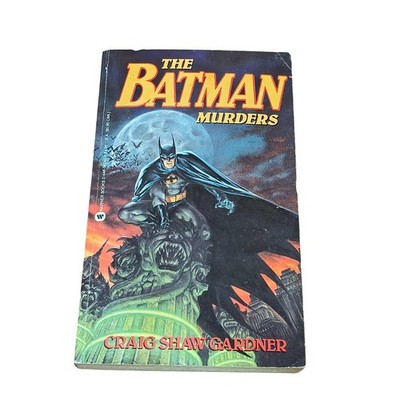 The Batman Murders Novel Paperback by Craig Shaw Gardner, 1st Edition 1990