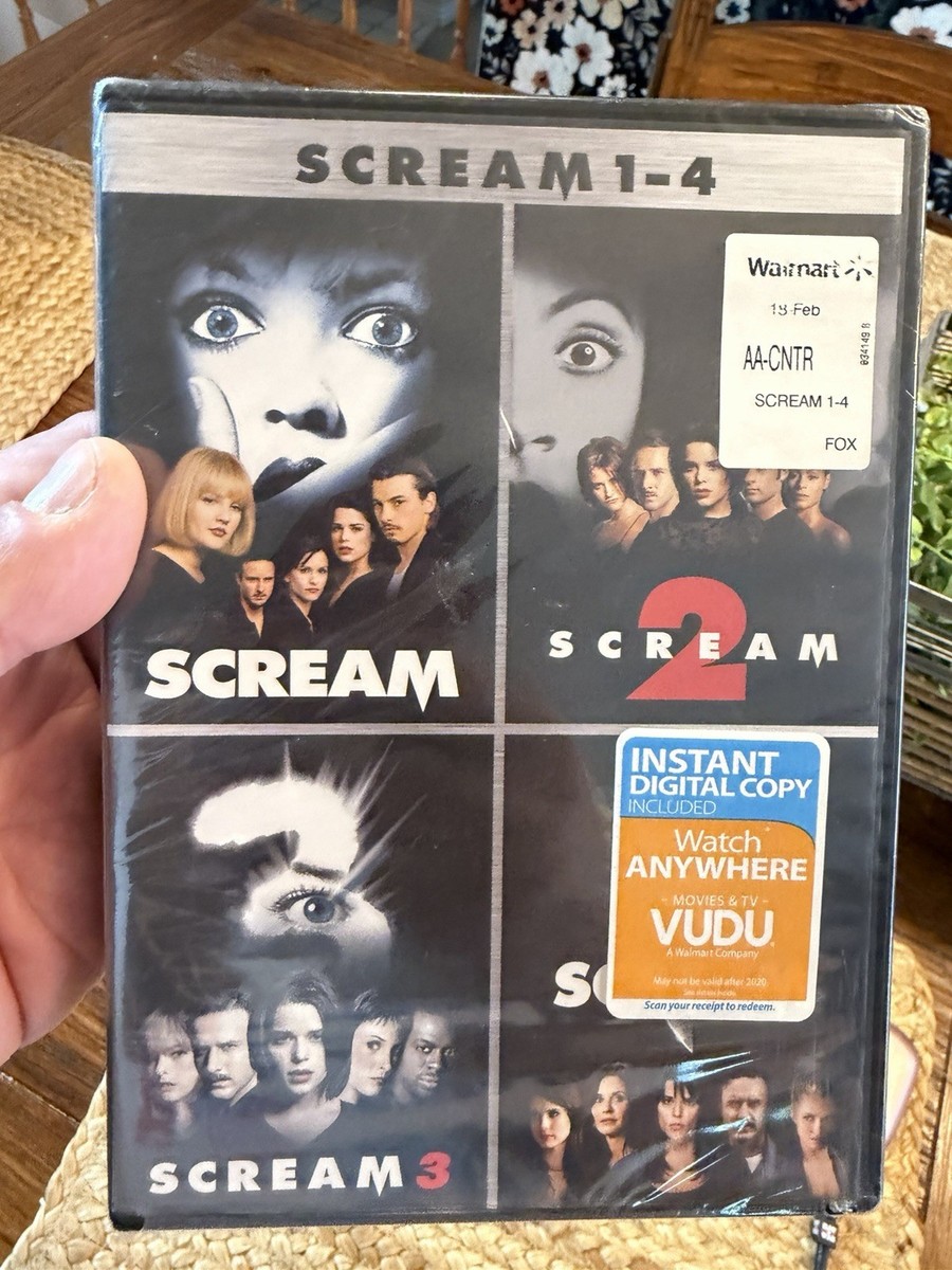 NEW* Scream 1-4 DVD Collection *SEALED* 31398272632| eBay