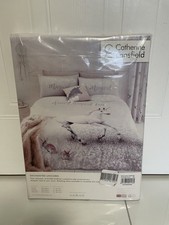CATHERINE LANSFIELD SINGLE DUVET COVER SET EASY CARE GLITTER UNICORN KID’S