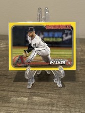 2024 Topps Series 1 Christian Walker #63 Yellow Boarder Arizona Diamondbacks