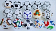 Juego de 15 piezas históricas de balón de fútbol ADIDAS talla 5 Copa Mundial de la FIFA 1970-2026