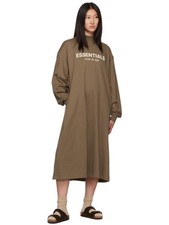Fear of God Essentials Tee Dress 'Wood' XS100% Authentic Brand New