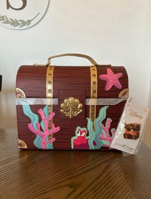 Loungefly Stitch Shoppe Disney Little Mermaid Treasure Chest